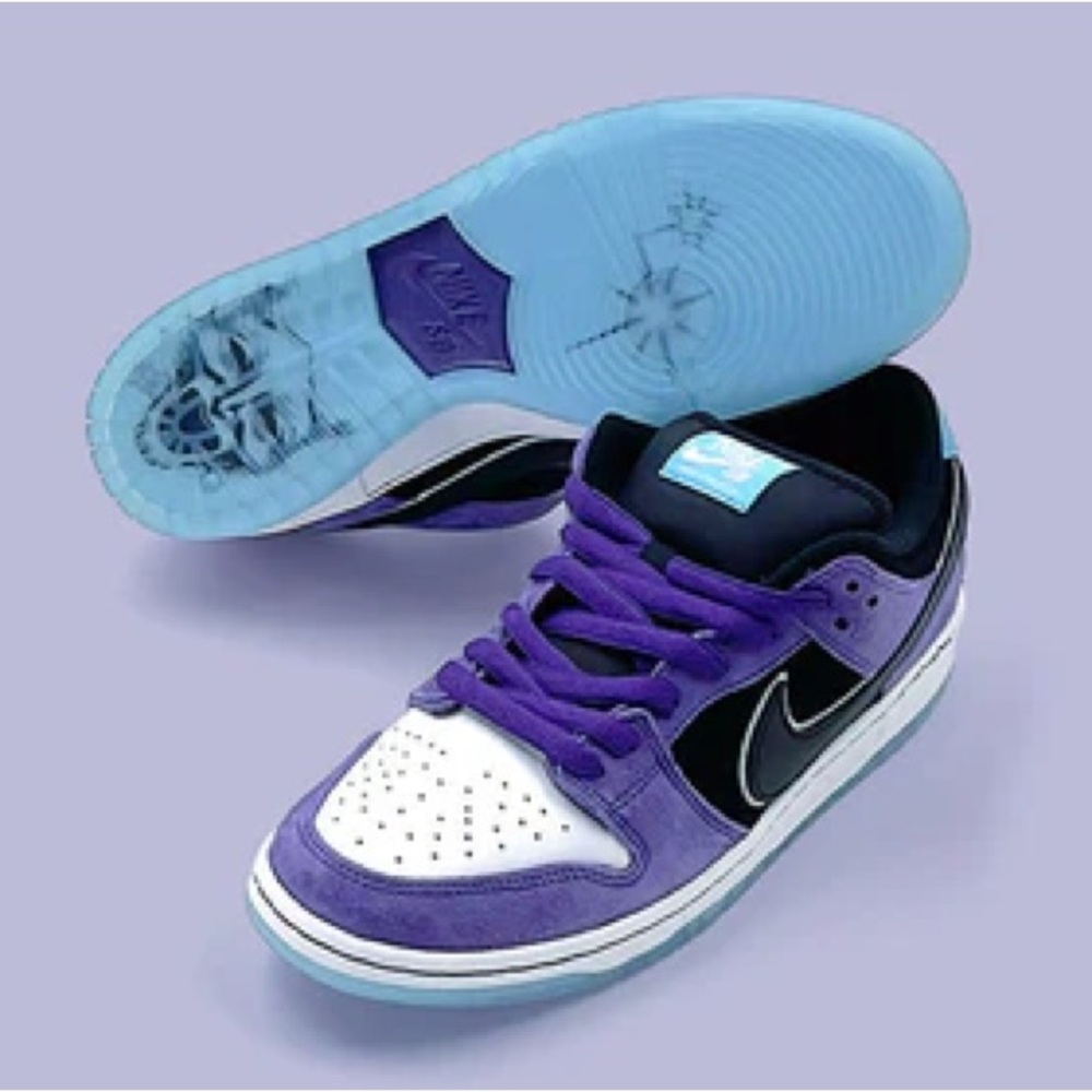 🖤💜Nike Hayley Wilson x Dunk Low SB 'Court Purple Wmns 8.5 Men’s 7 💜🖤